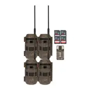 Muddy Trifecta 180 Cellular Camera 4 Pack with 4 x 32GB Memory Card and Reader