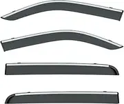Door Visor Compatible for Dodge -RAM 1500 DT MK5 2019-2022 Window Visor Vent Ventvisor Wind Deflectors Visors Rain Guard Shades Visor