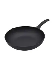 [The Cooks Collective] Cast Iron Seasoned Wok 30cm in Black
