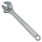 18" (455mm) Adjustable Spanner / Wrench Monkey Pipe Plumbers (0-55mm) TE178