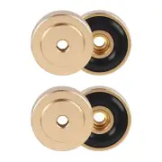 4pcs 20x8mm Aluminum Isolation Feet Stand For CD Turntable Radio AMP Amplifier E