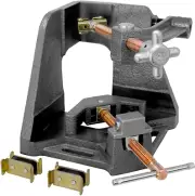 Strong Hand, 3-Axis Fixture Vise with Quick Acting Screw, Two Stand-Offs, Swing