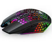 2.4G Wireless Charging RGB Gaming Mouse with 8-button