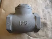 BRONZE 2" CHECK VALVE, #917344J NEW