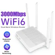 AX3000 WiFi 6 Router Dual Band 3000Mbps Wireless High Speed Router WIFI 5G Mesh