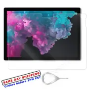 Clear 9H+ Tempered Glass Screen Protector Saver f Microsoft Surface Pro 4/5/6/7