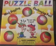 1" 1.1" Vending Machine Toys Self Vend Puzzle Balls only 19 cents each free S&H