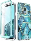i-Blason for Samsung Galaxy S9, Dual Layer Screen Case Flexible Soft Cover Shell