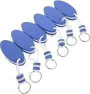 KITANDOVE Floating Keychains for Boating Surfboard Key Holders Bright Color Key Rings for Water Sports for Fishing Sailing Swimming Canoeing