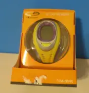 Champion 10 Lap Memory Sports Watch w Stopwatch Alarm Digital Yellow NIB