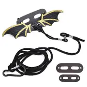 Lizard Harness Leash Bearded Dragon Cool Leather Wings Reptile Adjustable