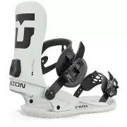 Brand New Mens 2025 Union Strata Snowboard Binding Bone White