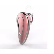 Mini Stereo Wireless Hands Free HeadSet-bluetooth Voice Control Music Earphone With Mic-Gold