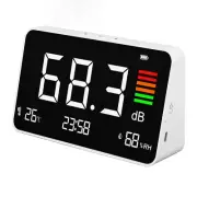 Digital Decibel Meter, 30-130Db Digital Sound Level Meter with Large LCD Display