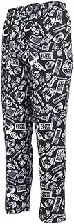 [KAIYUEMAOYI] Chef Baggy Pants for Men/Women Cooking with Pockets And Drawcord, TypeJ Cutlery Print, as described