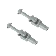 2PCS LDRC A86 A86P 1/18 RC Car Spare Rear Drive Shaft LA0008 Drift Vehicles Models Parts Accessories