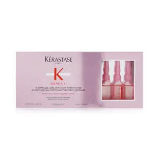 KERASTASE 卡詩 - Genesis 10 抗脫髮強化護理安瓿（弱髮，容易掉落）- 10x 6ml/0.2oz