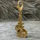 [二手] CHANEL COCO 100 雙C 金屬 金幣 香水 山茶花 幸運草 包包5 吊飾 掛飾 鑰匙圈