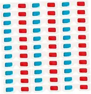 DOITOOL 60pcs 3D Red and Glasses Movie Glasses Large Red and Cyan Lens 3D Glasses for Movies Kid 3 Movies Glasses Frame Stereoscopic Home Cinema Accessories Clear Glasses Paper