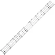 NIBOTT LED Backlight Strip Fit for JL. D50091330-006ds-m V02 303cx500062 St-5050 5050b Cx50d09-zc56ag-01 Dexp U50f7000e Skyline 50LST5970