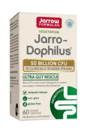 Jarro-Dophilus Ultra Gut Rescue - 50 Billion CFU 60 Vcaps (Priority Mail)