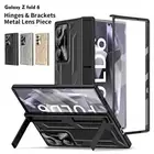 For Samsung Galaxy Z Fold6 Heavy Duty Rugged Case w/ Kickstand Screen Protector