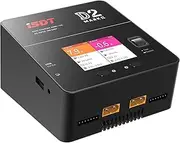 ISDT D2MK2 Smart Lipo Charger Discharger for 1-6S Li-ion Life NiCd NiMH LiHV PB Smart Battery AC 2x200W Dual Output Mode