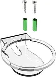 NUOBESTY Acrylic Speaker Holder Wall-Mounted Speaker Stand for 4 Lightweight Sound-Enhancing Bracket