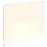 Kaboodle 900mm Antique White Modern 3 Drawer Panels