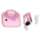 T Handheld Fan Portable Hanging Neck Fan Camerashaped Mini Fan WitT USB Charging