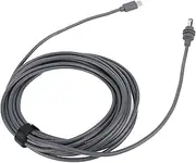 for Starlink Cable, 18AWG Satellite Type C to DC Power Cable Replacement, 100W USB C Charging Cord Water Resistant for 65W PD Power Supply (5M/16.4FT)