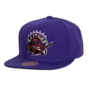 MENS MITCHELL & NESS NBA CONFERENCE PATCH SNAPBACK HWC RAPTORS - PURPLE
