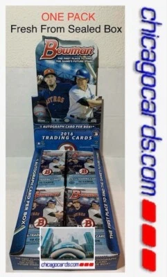 2016 Bowman HOBBY Pack Look4 Juan Soto Fernando Tatis Rookie AUTO Vlad Guerrero