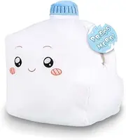 LankyBox Official Merch - Milky Plush Toy with Singing Voice Box - Milky Lanky Box Plushy - Large Cute Plushies