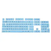 Mechanical Keyboard Keycaps 1 Set Keyboard Replacement ABS 104 Keys, Blue