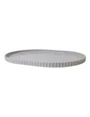 [Robert Gordon] Lume Oval Tray in Grey
