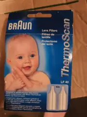 Braun LF40US01 ThermoScan Lens Filters - 40 Count