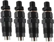 4PCS Fuel Injectors 131406490 Compatible with Perkins Engine 404-22T 104-22 403D-15 404C-22 404D-22T Case SR130 SR160 SR175 SV185 Farmall 31