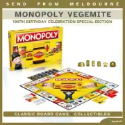 NEW Monopoly Vegemite Australia 100th Birthday Celebration Edition Classic Board