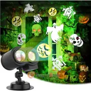Christmas Light Timing Projector LED Laser Outdoor Landscape Xmas Moving Lamp