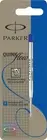 2 Parker Quink Flow Ballpoint Pen Refills Blue Fine Pt New In Packs