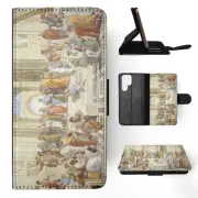 FLIP CASE FOR SAMSUNG GALAXY|RAPHAEL - SCHOOL OF ATHENS ART PAINT