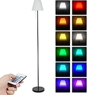 Solar Floor Lamp Floor Lamp IP65, Height Adjustable, USB Rechargeable, Remote Control/Rope/Light Sensing Control, Color Dimmable Floor Lamp, Used for Lawn and Garden White One Size