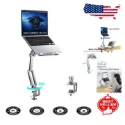Foldable Aluminum Laptop Arm Mount – Perfect for Desk and Workspace Organization