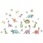 Baby Watercolour Dinosaur Baby Watercolour Dinosaur Wall Stickers Odorless