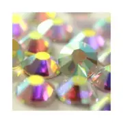 Glower® AB-Crystal Premium Hotfix Rhinestone Flat Back