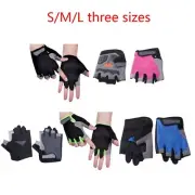 Cycling Gloves Half Finger Cycling Gloves Mountain Bike Glove Shock-Absorbing