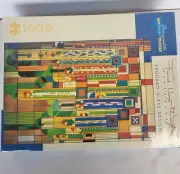 Pomegranate Art Puzzle 1000 Piece Frank Lloyd Wright Saguaro Glass Design New