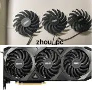 GPU Replacement Cooling Cooler Fan For MSI RTX 3070 3080 3090 VENTUS