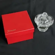 Baccarat Harcourt Missouri Crystal Large 5” Sugar Bowl With Lid New In Box
